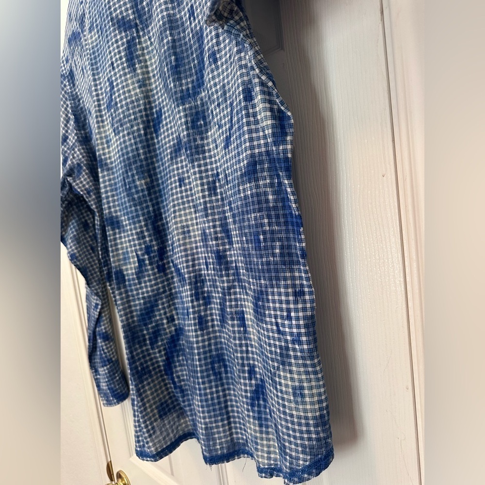 George Roth LA Blue Long sleeved button down, XL - Picture 12 of 13